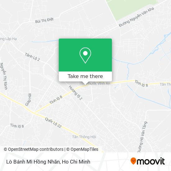 Lò Bánh Mì Hồng Nhãn map