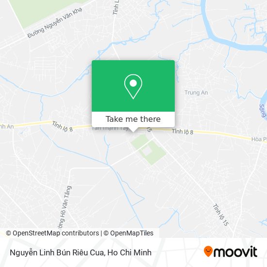 Nguyễn Linh Bún Riêu Cua map