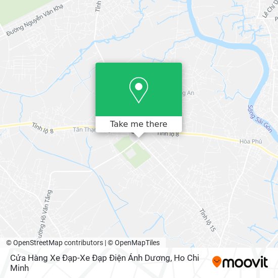 Cửa Hàng Xe Đạp-Xe Đạp Điện Ánh Dương map