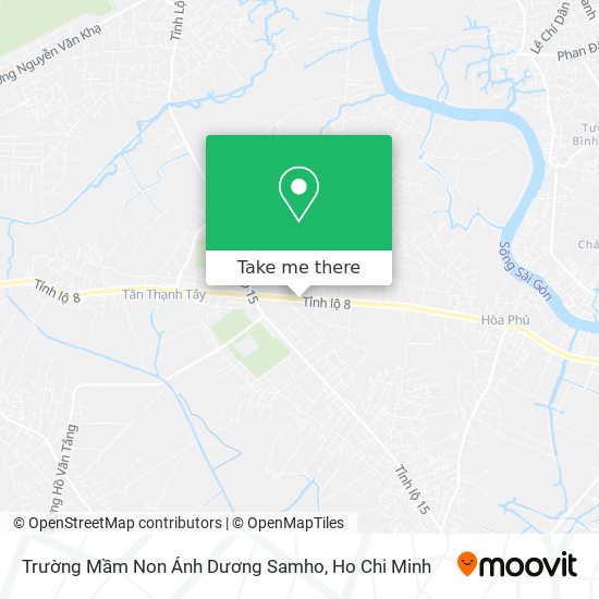 Trường Mầm Non Ánh Dương Samho map
