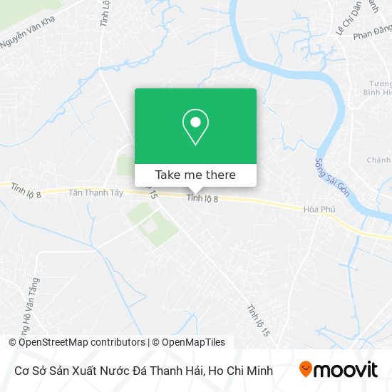 Cơ Sở Sản Xuất Nước Đá Thanh Hải map