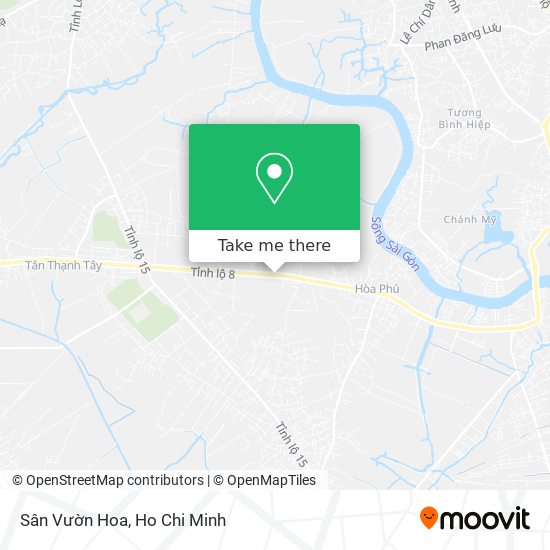 Sân Vườn Hoa map