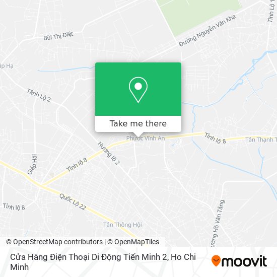 Cửa Hàng Điện Thoại Di Động Tiến Minh 2 map