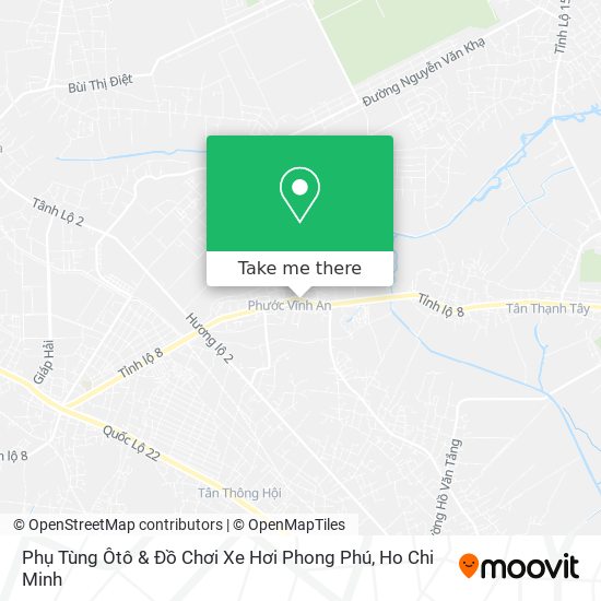 Phụ Tùng Ôtô & Đồ Chơi Xe Hơi Phong Phú map