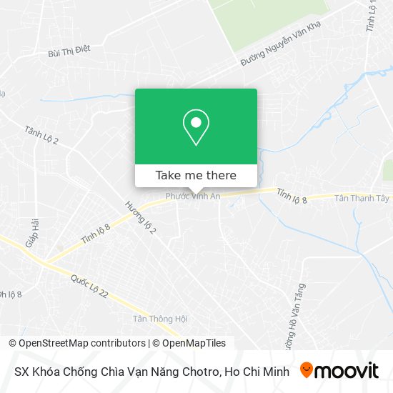 SX Khóa Chống Chìa Vạn Năng Chotro map