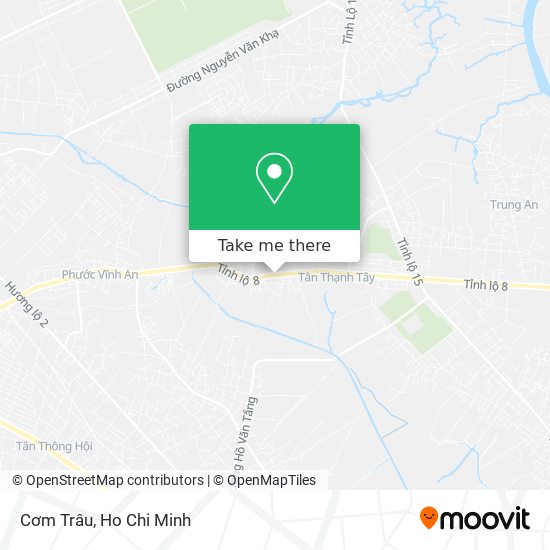 Cơm Trâu map