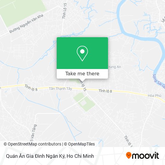 Quán Ăn Gia Đình Ngân Ký map