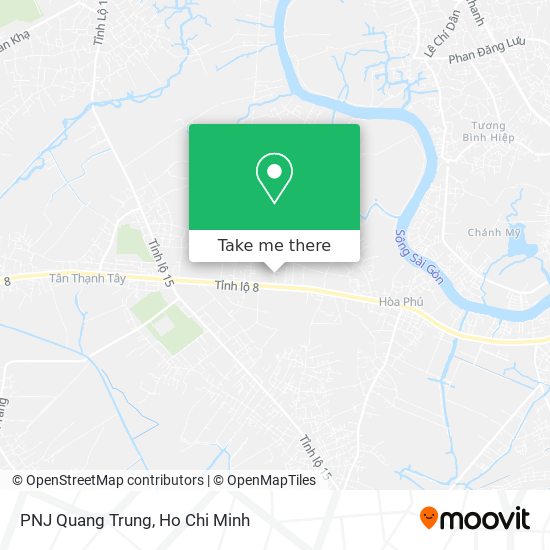 PNJ Quang Trung map