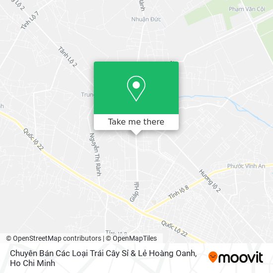 Chuyên Bán Các Loại Trái Cây Sỉ & Lẻ Hoàng Oanh map