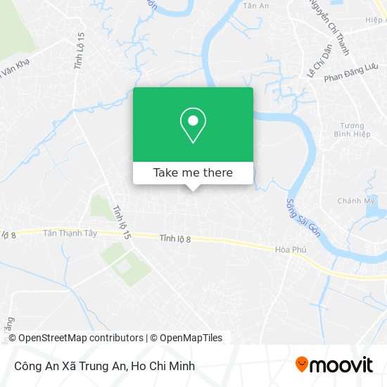 Công An Xã Trung An map