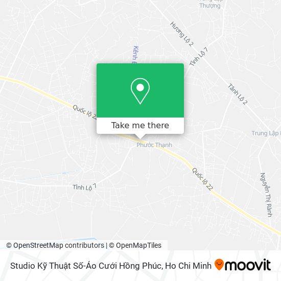 Studio Kỹ Thuật Số-Áo Cưới Hồng Phúc map