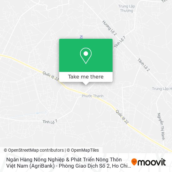 Ngân Hàng Nông Nghiệp & Phát Triển Nông Thôn Việt Nam (AgriBank) - Phòng Giao Dịch Số 2 map