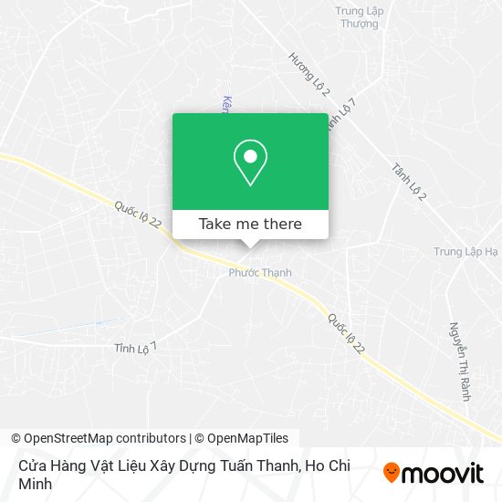 Cửa Hàng Vật Liệu Xây Dựng Tuấn Thanh map