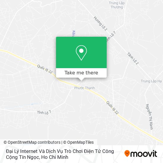 Đại Lý Internet Và Dịch Vụ Trò Chơi Điện Tử Công Cộng Tín Ngọc map