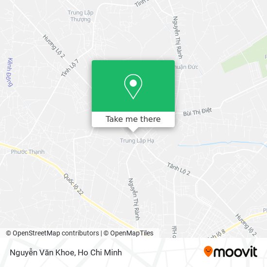 Nguyễn Văn Khoe map