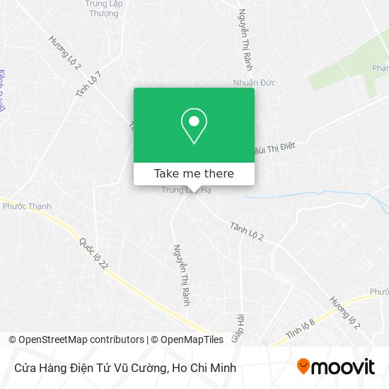 Cửa Hàng Điện Tử Vũ Cường map