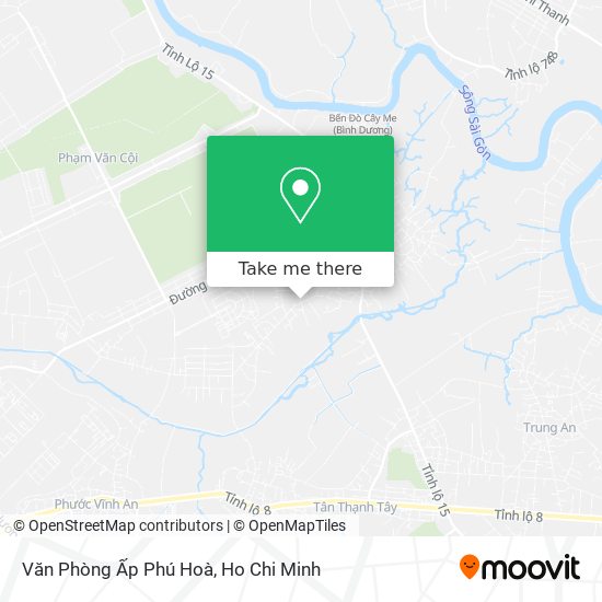 Văn Phòng Ấp Phú Hoà map