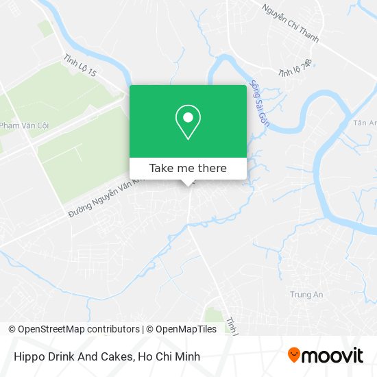 Hippo Drink And Cakes map