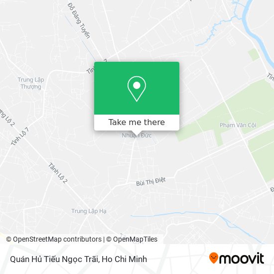 Quán Hủ Tiếu Ngọc Trãi map