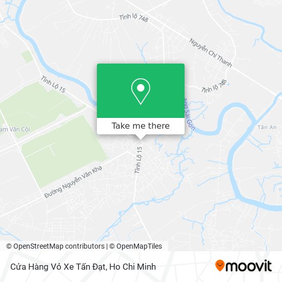 Cửa Hàng Vỏ Xe Tấn Đạt map