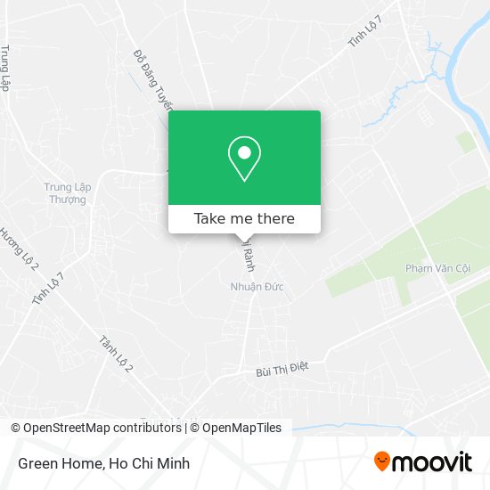 Green Home map