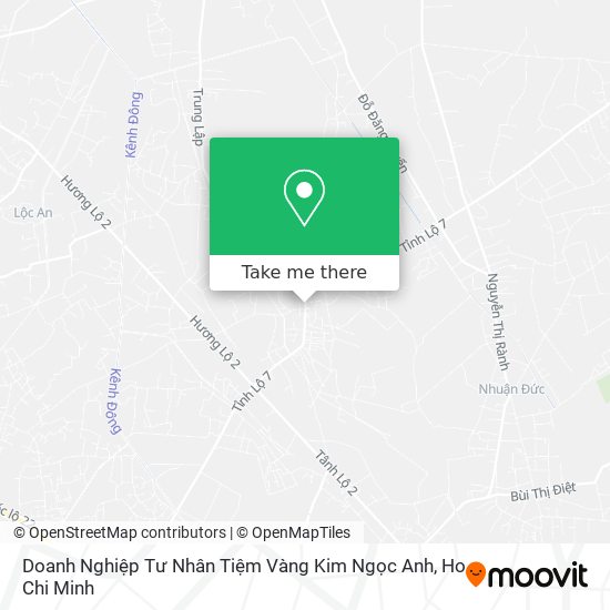 Doanh Nghiệp Tư Nhân Tiệm Vàng Kim Ngọc Anh map