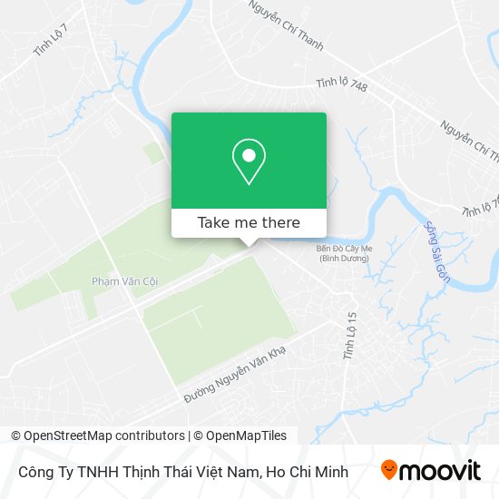 Công Ty TNHH Thịnh Thái Việt Nam map