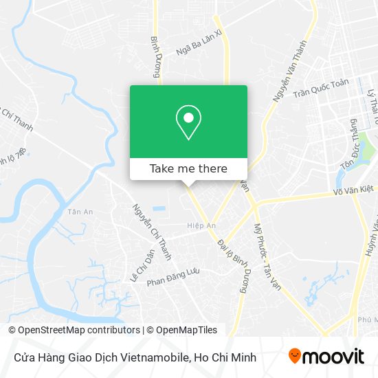 Cửa Hàng Giao Dịch Vietnamobile map