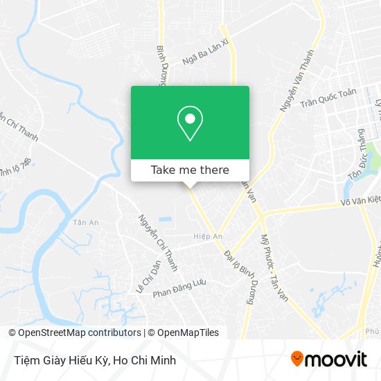 Tiệm Giày Hiếu Kỳ map