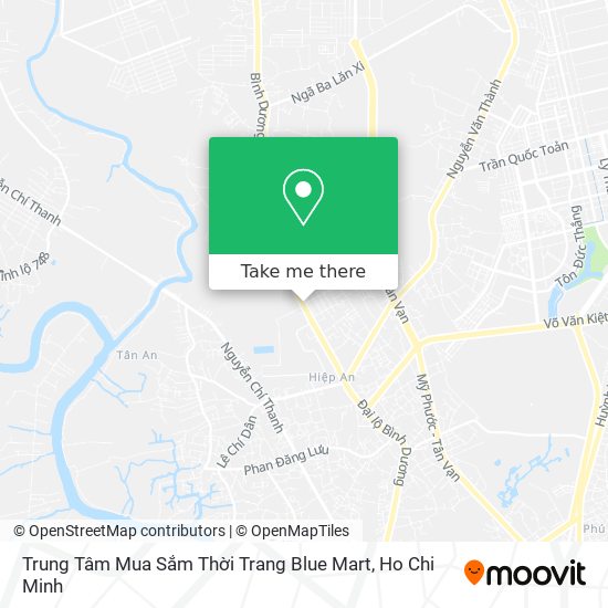 Trung Tâm Mua Sắm Thời Trang Blue Mart map