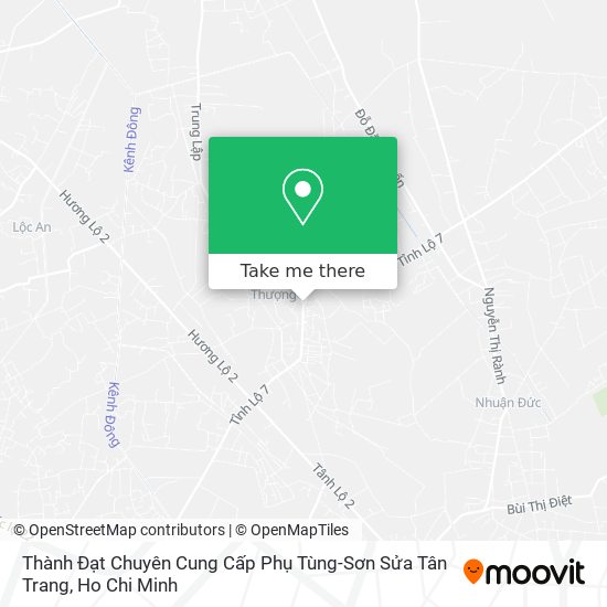 Thành Đạt Chuyên Cung Cấp Phụ Tùng-Sơn Sửa Tân Trang map