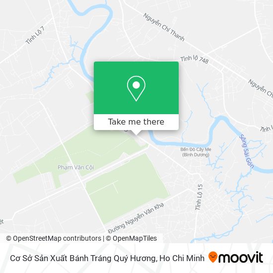 Cơ Sở Sản Xuất Bánh Tráng Quý Hương map