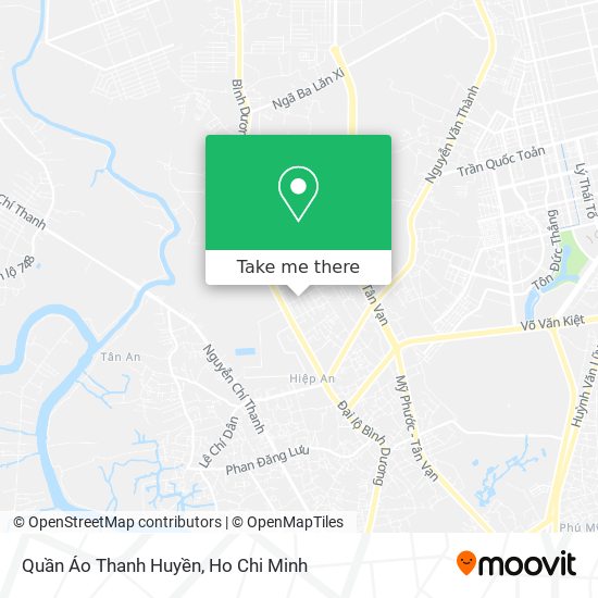 Quần Áo Thanh Huyền map