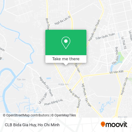 CLB Bida Gia Huy map