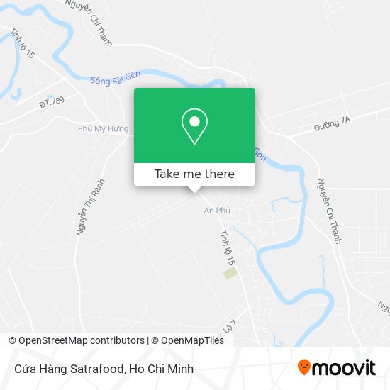 Cửa Hàng Satrafood map