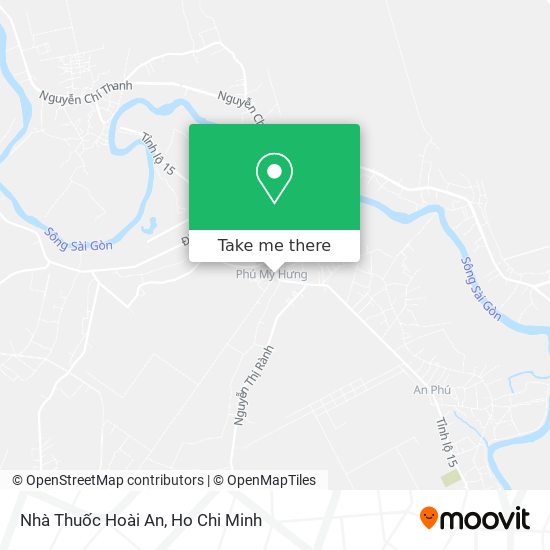 Nhà Thuốc Hoài An map