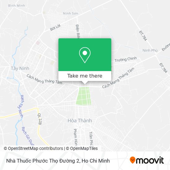 Nhà Thuốc Phước Thọ Đường 2 map