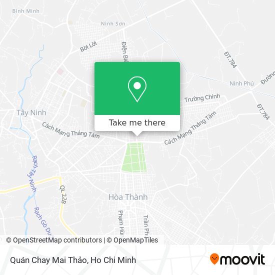 Quán Chay Mai Thảo map