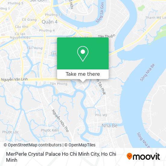 MerPerle Crystal Palace Ho Chi Minh City map