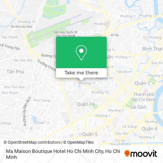Ma Maison Boutique Hotel Ho Chi Minh City map