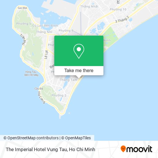The Imperial Hotel Vung Tau map