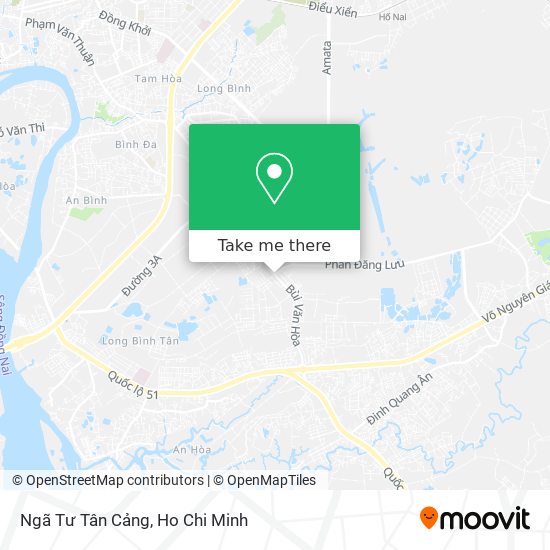 Ngã Tư Tân Cảng map