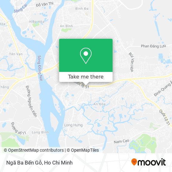 Ngã Ba Bến Gỗ map