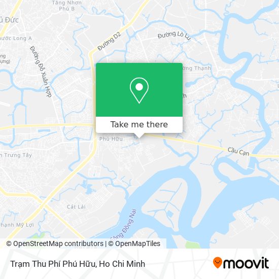 Trạm Thu Phí Phú Hữu map