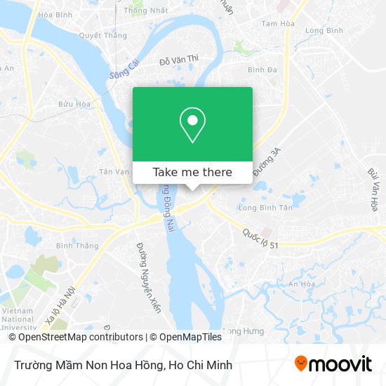 Trường Mầm Non Hoa Hồng map