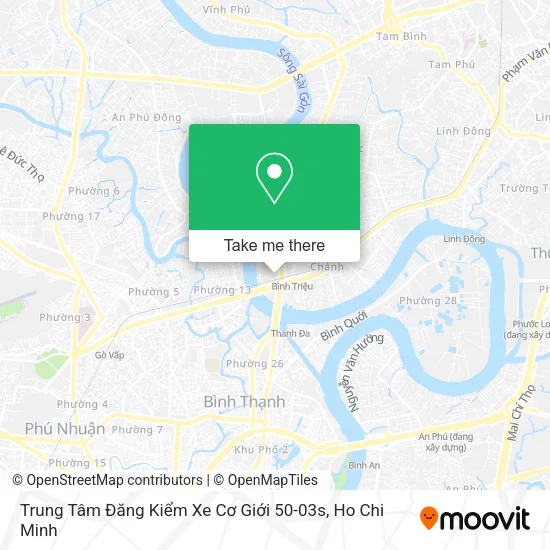 Trung Tâm Đăng Kiểm Xe Cơ Giới 50-03s map