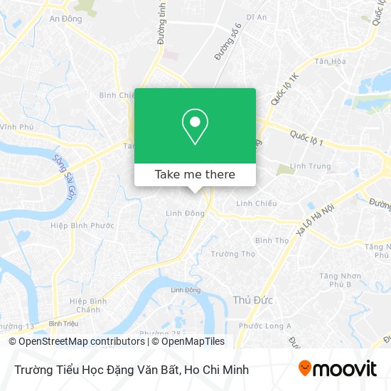 Trường Tiểu Học Đặng Văn Bất map