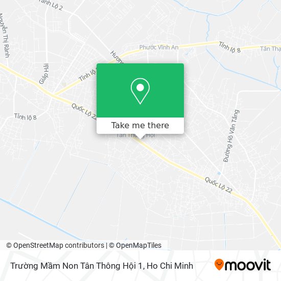 Trường Mầm Non Tân Thông Hội 1 map