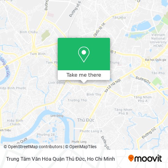 Trung Tâm Văn Hóa Quận Thủ Đức map