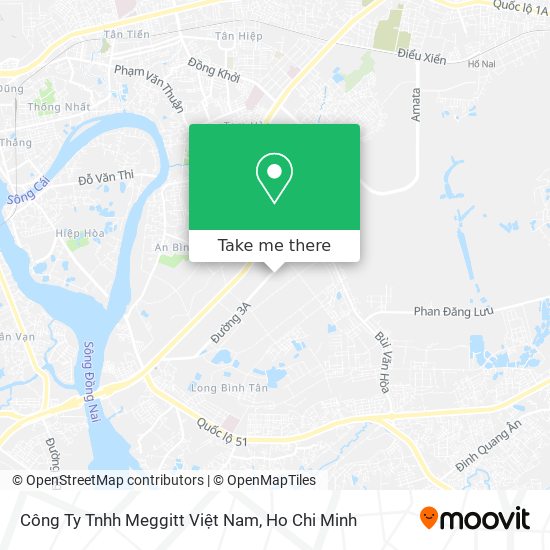Công Ty Tnhh Meggitt Việt Nam map